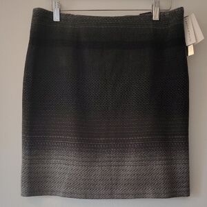 Amanda + Chelsea  Black and Gray Pencil Skirt